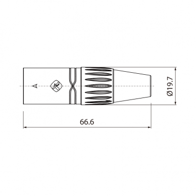KABELIS GARSO KOLONĖLEI ROXTONE SAMURAI SMXJ250L1 (1m) MONO 4
