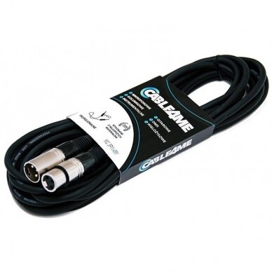 CABLE4ME MC-3PIN-5M XLR/XLR 5 M MICROPHONE CABLE 1 CABLE4ME MC-3PIN-5M XLR/XLR 5 M MICROPHONE CABLE 1
