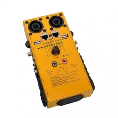 KABELIŲ TIKRINIMO PRIETAISAS GATT AUDIO GCT-120 KABELIŲ TIKRINIMO PRIETAISAS GATT AUDIO GCT-120