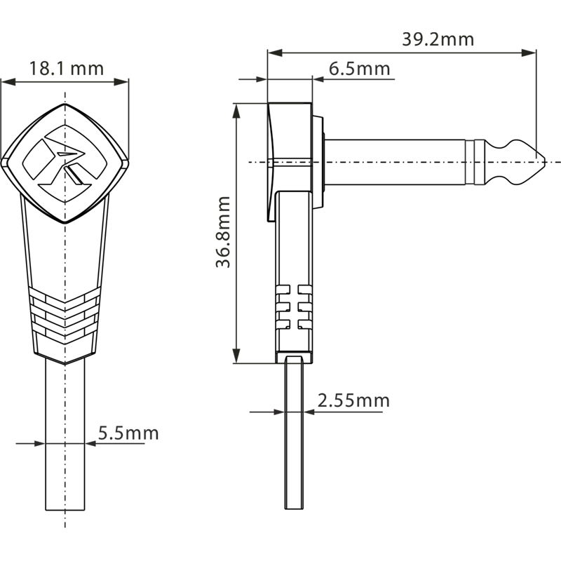 KABELIS EFEKTAMS SUJUNGTI ROXTONE FPJJ100L00015 15 CM 2 KABELIS EFEKTAMS SUJUNGTI ROXTONE FPJJ100L00015 15 CM 2