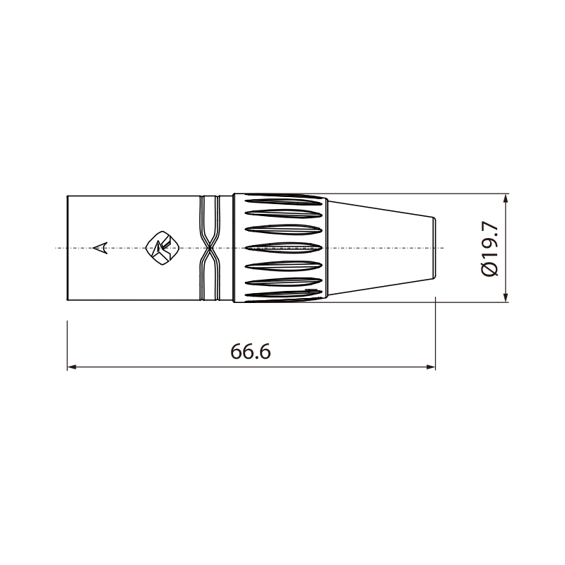 KABELIS GARSO KOLONĖLEI ROXTONE SAMURAI SMXJ250L1 (1m) MONO 4