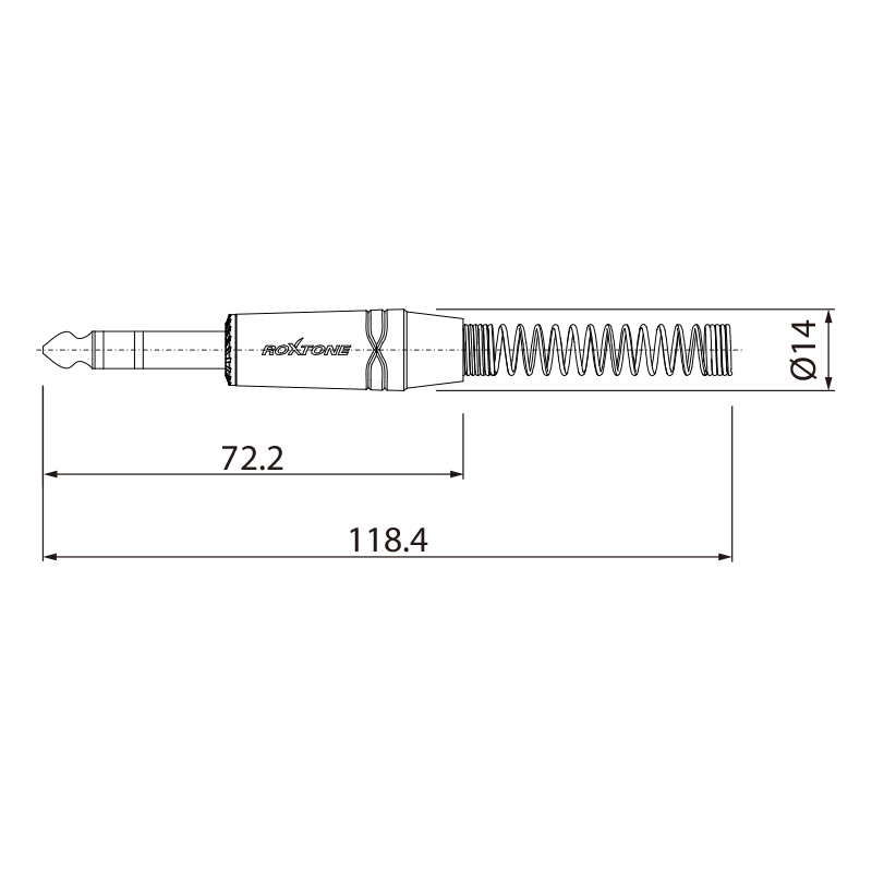 KABELIS GARSO KOLONĖLEI ROXTONE SAMURAI SMXJ260L5 (5m) STEREO 6