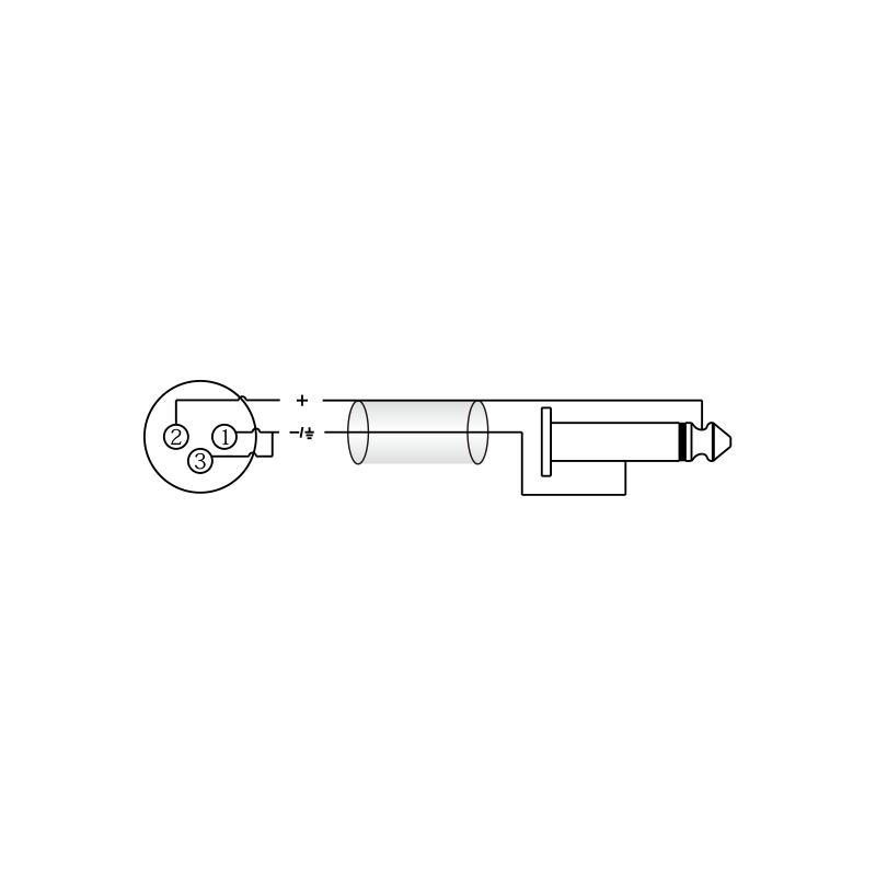 ROXTONE SAMURAI SMXJ210L3 (3 M) XLR 3-POLE FEMALE — 6,3MM MONO JACK PLUG 2 ROXTONE SAMURAI SMXJ210L3 (3 M) XLR 3-POLE FEMALE — 6,3MM MONO JACK PLUG 2