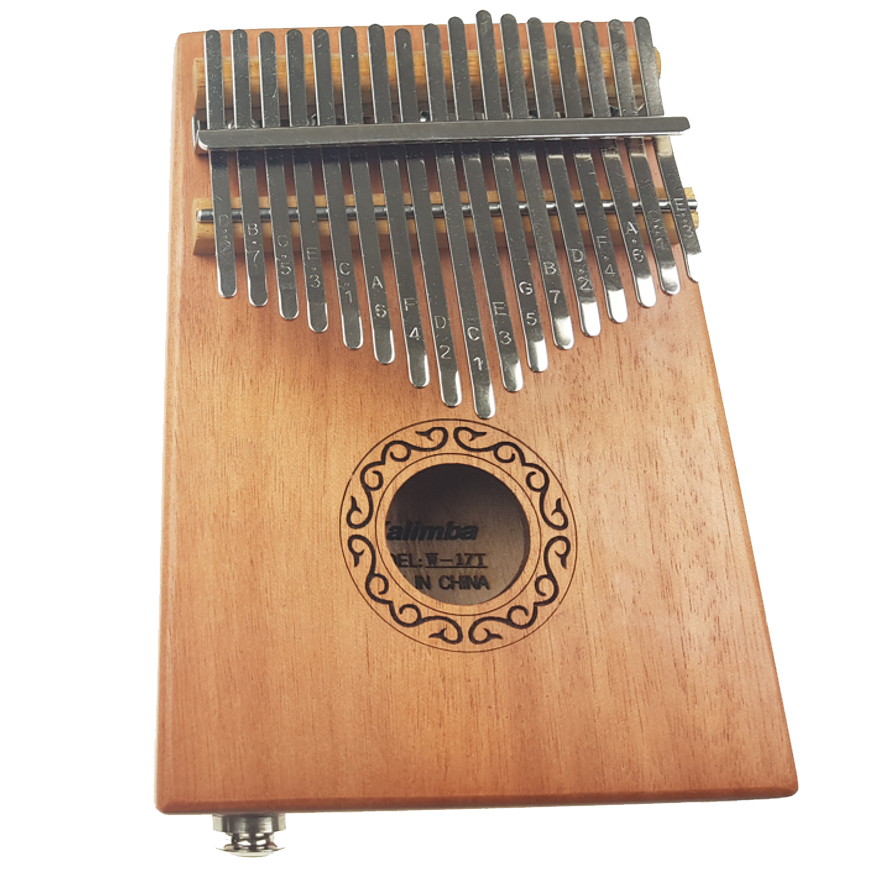 JEREMI W-17T-ELE KALIMBA ELECTRO-ACOUSTIC