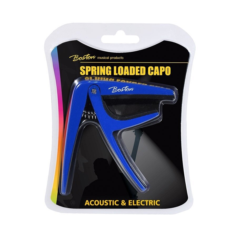 BOSTON BC-85-BU CAPO FOR ACOUSTIC OR ELECTRIC GUITAR