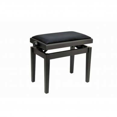 AMBRA PB-2 KEYBOARD BENCH BLACKD MATT BLACK VELVET TOP AMBRA PB-2 KEYBOARD BENCH BLACKD MATT BLACK VELVET TOP