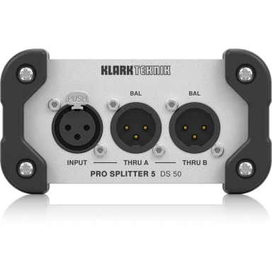 Klark Teknik PRO SPLITTER 5 DS 50 - Passive 1-In / 5-Out Signal Splitter with Extended Dynamic Range