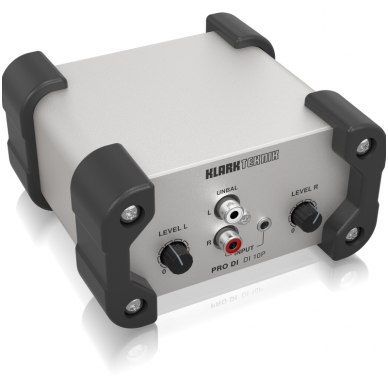 Klark Teknik PRO DI DI 10P - Passive DI Box with Stereo Input / Summed Mono Output, MIDAS Transformer and Extended Dynamic Range 1 Klark Teknik PRO DI DI 10P - Passive DI Box with Stereo Input / Summed Mono Output, MIDAS Transformer and Extended Dynamic Range 1