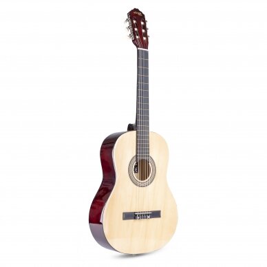 KLASIKINĖ GITARA SU PRIEDAIS MAX SOLOART 173.212 NATŪRALI 1 KLASIKINĖ GITARA SU PRIEDAIS MAX SOLOART 173.212 NATŪRALI 1