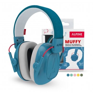 ALPINE ALP-MUFF/BU MUFFY KIDS EARMUFF BLUE
