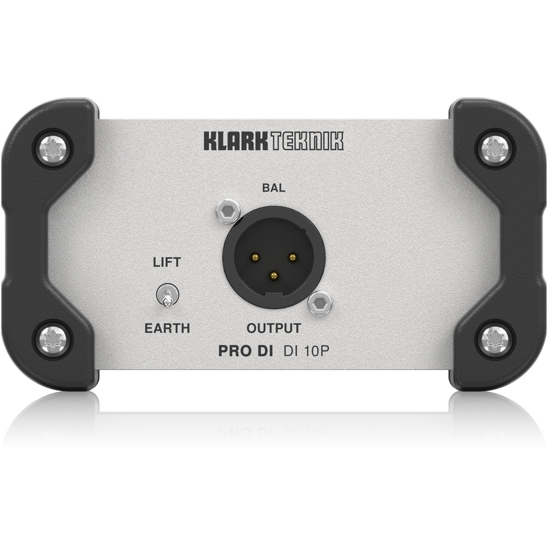Klark Teknik PRO DI DI 10P - Passive DI Box with Stereo Input / Summed Mono Output, MIDAS Transformer and Extended Dynamic Range 3