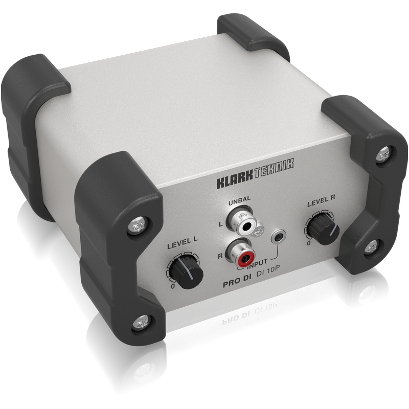 Klark Teknik PRO DI DI 10P - Passive DI Box with Stereo Input / Summed Mono Output, MIDAS Transformer and Extended Dynamic Range 1 Klark Teknik PRO DI DI 10P - Passive DI Box with Stereo Input / Summed Mono Output, MIDAS Transformer and Extended Dynamic Range 1