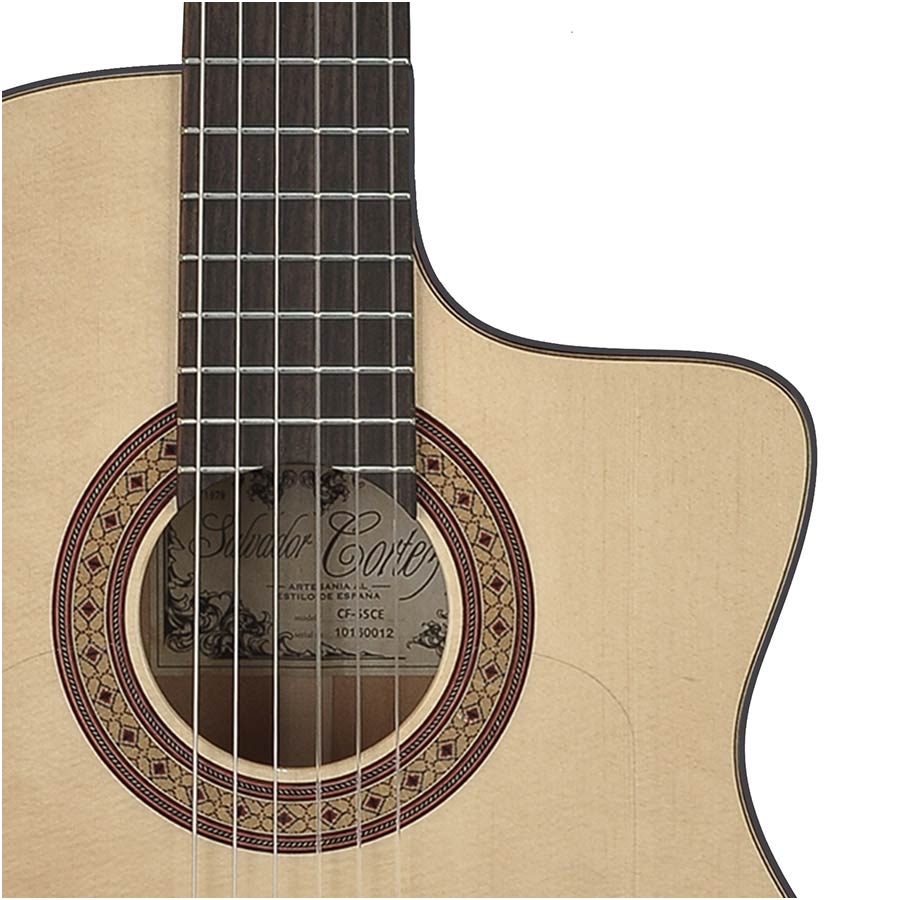 Famenco Guitar With Electronics Salvador Cortez CF-55CE Flamenco Series 2 Famenco Guitar With Electronics Salvador Cortez CF-55CE Flamenco Series 2