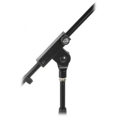 Konig & Meyer 210/7 Tripod Microphone Stand with 32" Boom (Black) 1 Konig & Meyer 210/7 Tripod Microphone Stand with 32" Boom (Black) 1