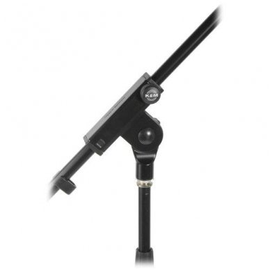 Konig & Meyer 210/7 Tripod Microphone Stand with 32" Boom (Black) 1