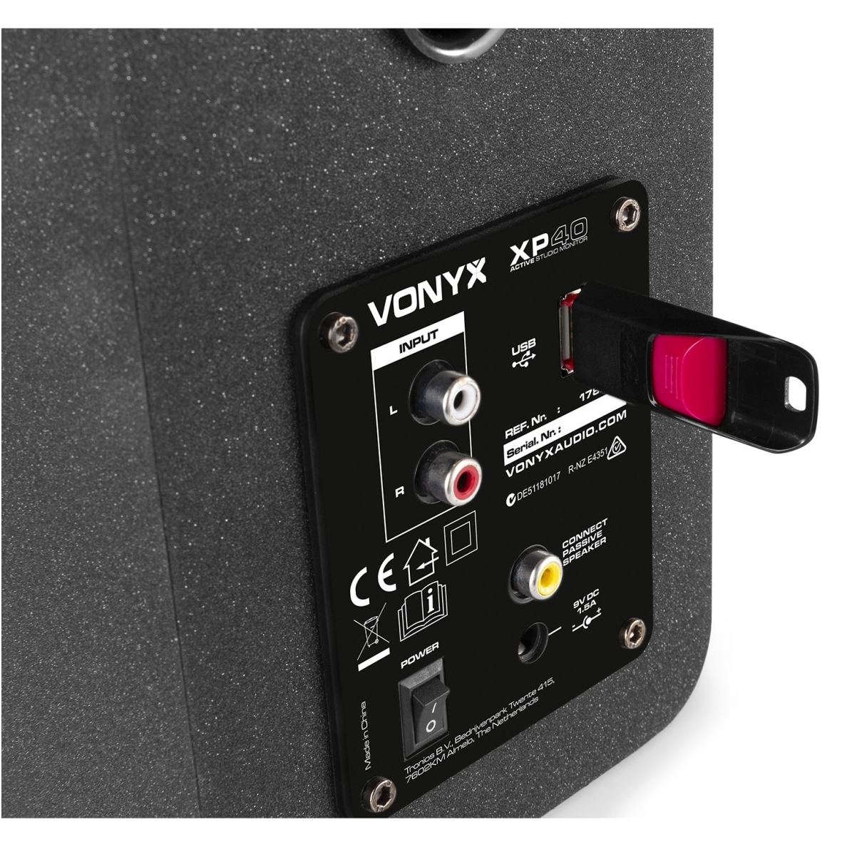 Kolonėlių komplektas su USB, BT - Vonyx - XP40 178.960 6