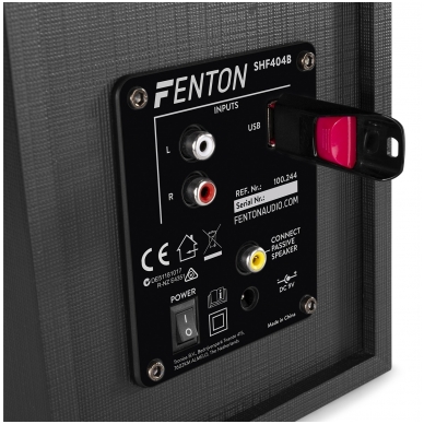 Aktyvių Kolonėlių komplektas su BT ir MP3 - FENTON SHF404B 100.244 4 Aktyvių Kolonėlių komplektas su BT ir MP3 - FENTON SHF404B 100.244 4