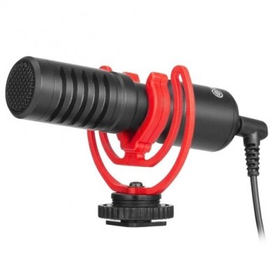 Super-cardioid Condenser Shotgun Microphone - BOYA - BY-MM1+