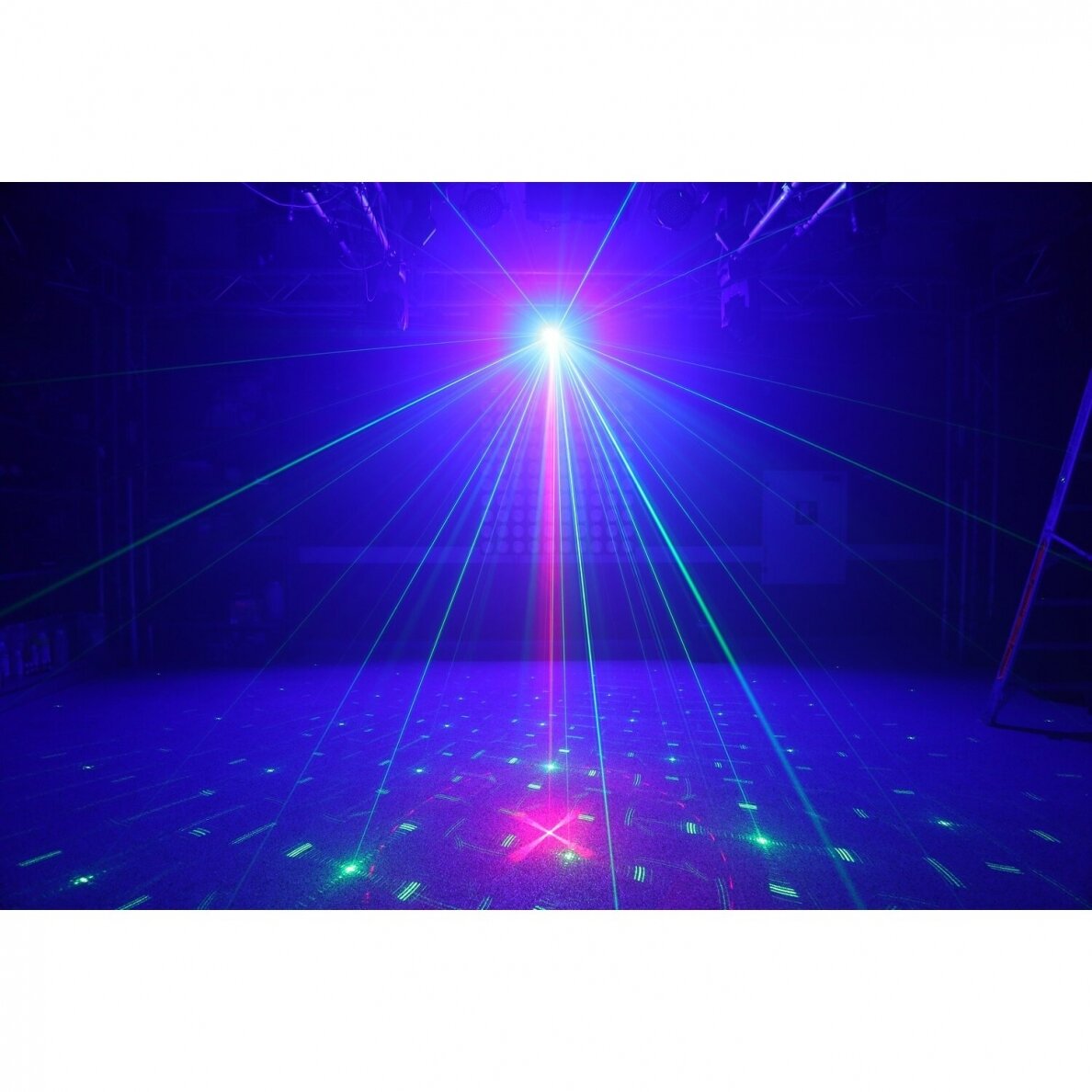 LAZERIS BEAMZ SURTUR II DMX IRC MĖLYNAS LED 3 W 152.630 4