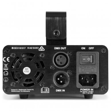 LAZERIS BEAMZ SURTUR II DMX IRC MĖLYNAS LED 3 W 152.630 2