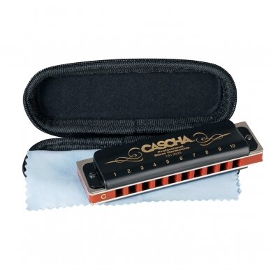 CASCHA HH-2025 PROFESSIONAL BLUES HARMONICA C DIATONIC