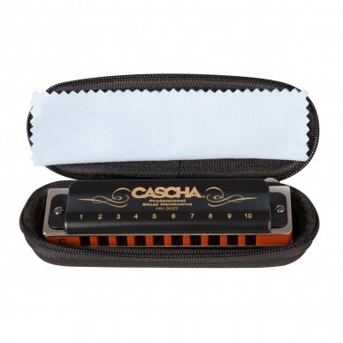 CASCHA HH-2025 PROFESSIONAL BLUES HARMONICA C DIATONIC 1