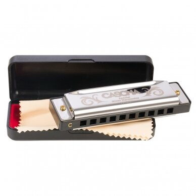 LŪPINĖ ARMONIKĖLĖ CASCHA HH-2057 BLUES C DIATONIC