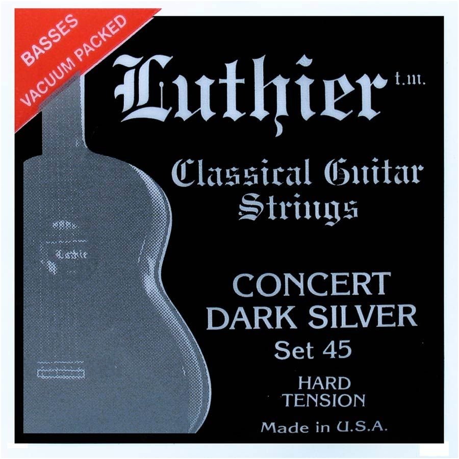 Luthier L-45 Concert Dark Silver Hard Tension Luthier L-45 Concert Dark Silver Hard Tension