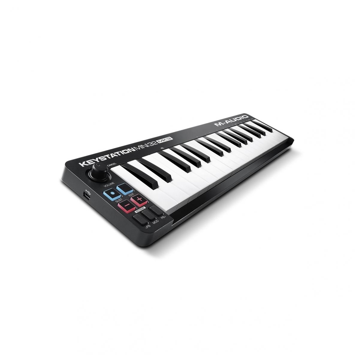 M-AUDIO Keystation Mini 32 MK3 - Ultra Portable Mini USB MIDI Keyboard Controller M-AUDIO Keystation Mini 32 MK3 - Ultra Portable Mini USB MIDI Keyboard Controller
