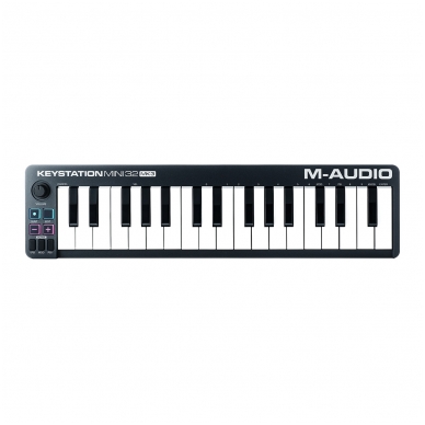 M-AUDIO Keystation Mini 32 MK3 - Ultra Portable Mini USB MIDI Keyboard Controller 1 M-AUDIO Keystation Mini 32 MK3 - Ultra Portable Mini USB MIDI Keyboard Controller 1