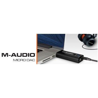 M-Audio Micro DAC Digital to Analog Converter | Garso plokštės | Studijos ir įrašų įranga Studijos, įrašų ir PA įranga | Muzikos faktorius