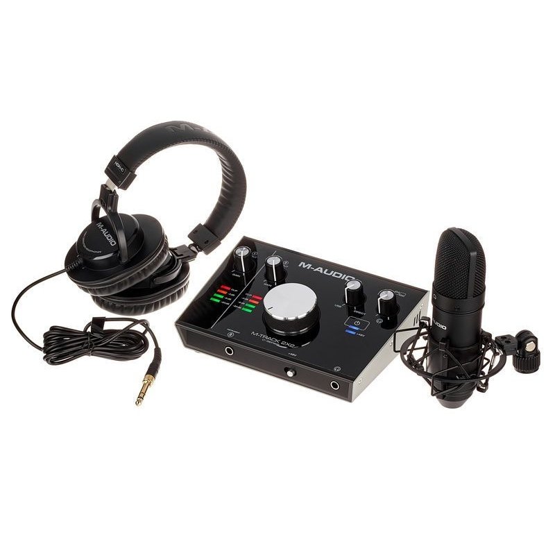 M-Audio M-Track 2x2 Vocal Studio Pro Recording Pack M-Audio M-Track 2x2 Vocal Studio Pro Recording Pack
