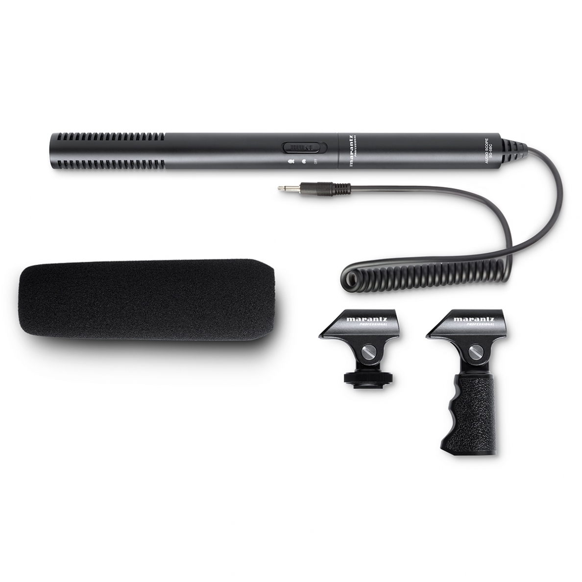 Marantz Audio Scope SG-5BC - Battery Powered Short Shotgun Mic with integral cable terminated with 3.5mm plug 1 Marantz Audio Scope SG-5BC - Battery Powered Short Shotgun Mic with integral cable terminated with 3.5mm plug 1