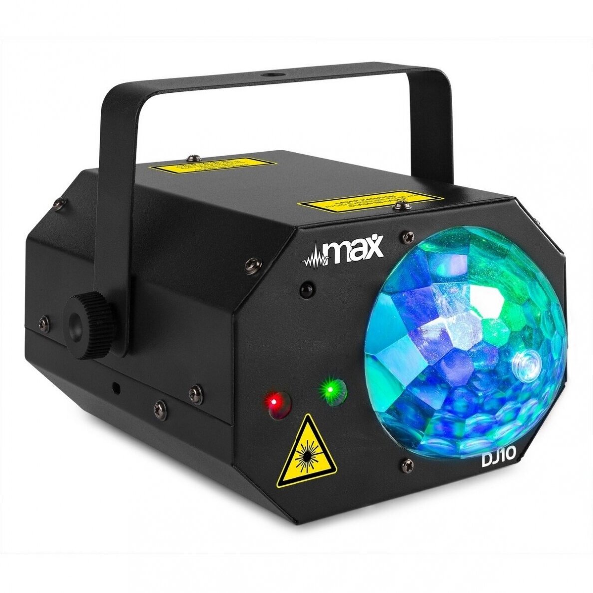 MAX DJ10 JELLY MOON WITH RED/GREEN LASER 151.702 MAX DJ10 JELLY MOON WITH RED/GREEN LASER 151.702