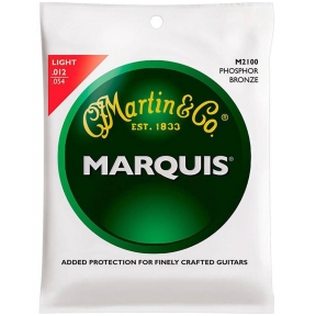 Martin M-2100 Marquis Series 92/8 Phosphore Bronze Acoustic Strings .012 - .054 Light