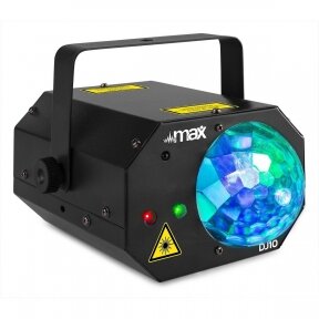 MAX DJ10 JELLY MOON WITH RED/GREEN LASER 151.702