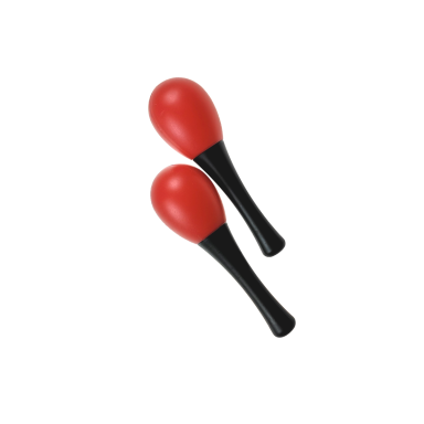 KERA AUDIO M22-RED MARACAS (1 PAIR)
