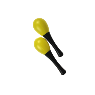 KERA AUDIO M22-YELLOW MARACAS (1 PAIR)