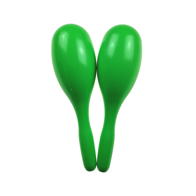 KERA AUDIO M25-GREEN MARACAS (1 PAIR)