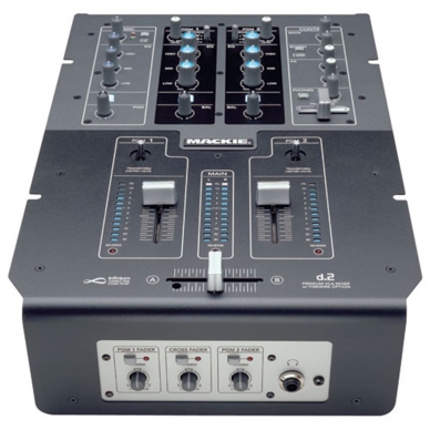 Mackie D2 Premium 2-channel DJ Production Console with analog VCA circuitry 1