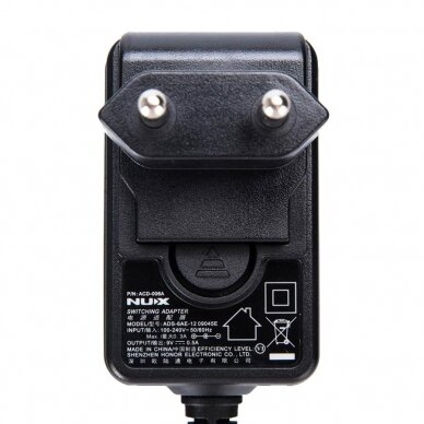 Maitinimo Šaltinis Efektų Pedalams Nux ACD-006A/EU Power Supply 9V 1