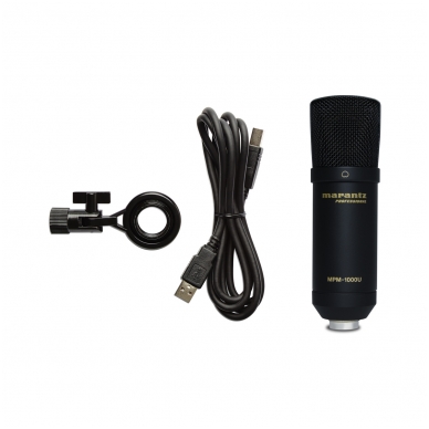 Marantz MPM-1000U - USB Condenser Microphone for DAW Recording or Podcasting 1