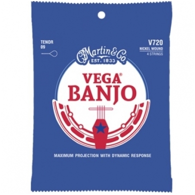Martin V-720 String Set Tenor Banjo .009 - .030 Martin V-720 String Set Tenor Banjo .009 - .030