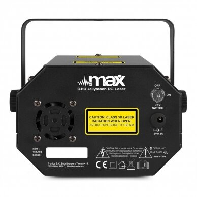 MAX DJ10 JELLY MOON WITH RED/GREEN LASER 151.702 2