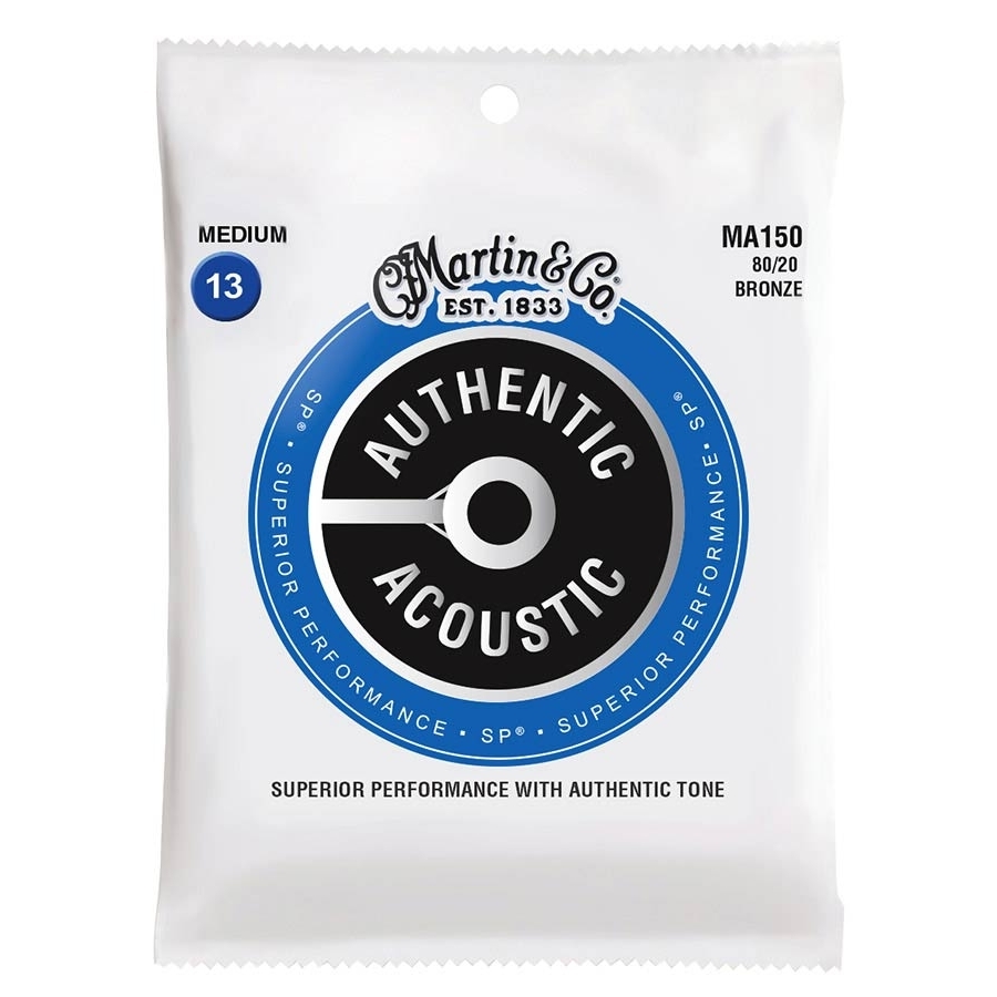 Martin MA-150 Authentic Acoustic String Set 80/20 Bronze .013 - .056