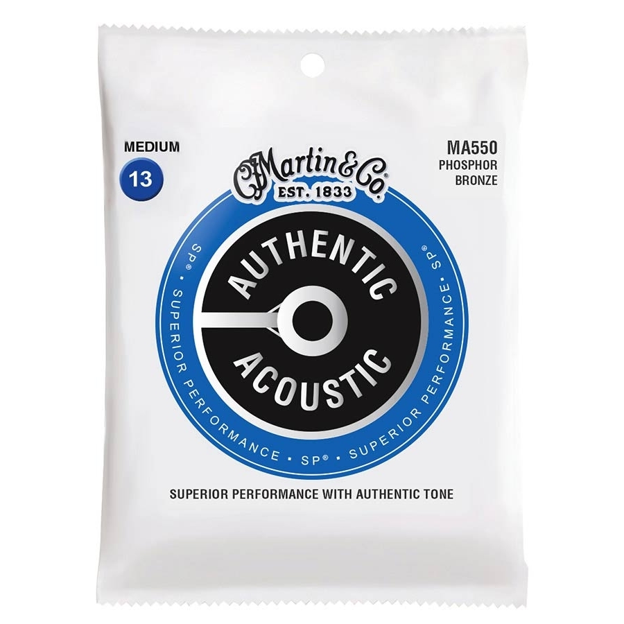 Martin MA-550 Authentic Acoustic String Set Phosphor Bronze .013 - .056