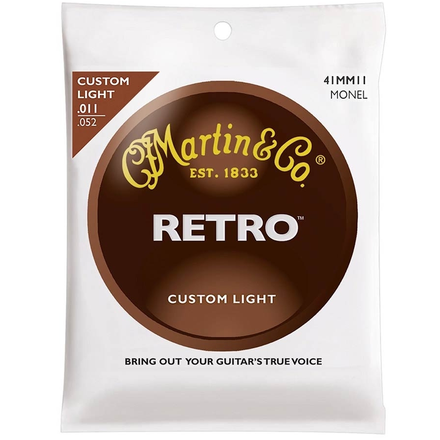 Martin MM-11 Retro Acoustic String Set Monel Wound .011 - .052