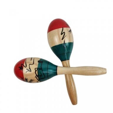 KERA AUDIO M1 WOODEN MARACAS (1 PAIR)