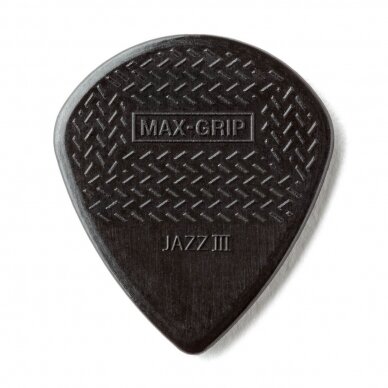 MEDIATORIUS JIM DUNLOP 471R3S MAX-GRIP® JAZZ III STANDUS MEDIATORIUS