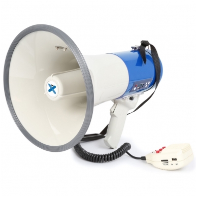 MEGAFONAS 65W SU USB, BATERIJA, IRAŠYMU, SIRENA, MIKROFONU - VONYX MEG065 952.018 1 MEGAFONAS 65W SU USB, BATERIJA, IRAŠYMU, SIRENA, MIKROFONU - VONYX MEG065 952.018 1